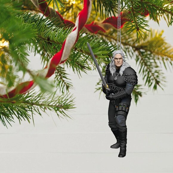 New! The Witcher Geralt of Rivia Hallmark Keepsake Ornament 2023 Netflix TV Show - Picture 5 of 5